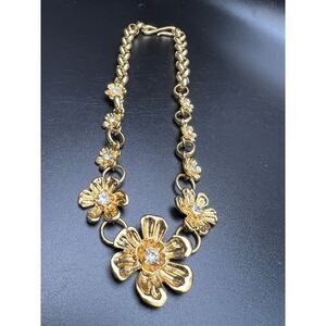 Gold Flower Necklace